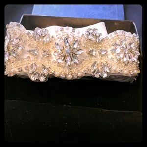 Beaded Wedding Dress Belt